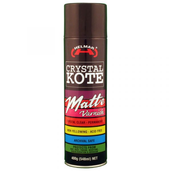 Crystal Kote Matte Varnish Spray 400g